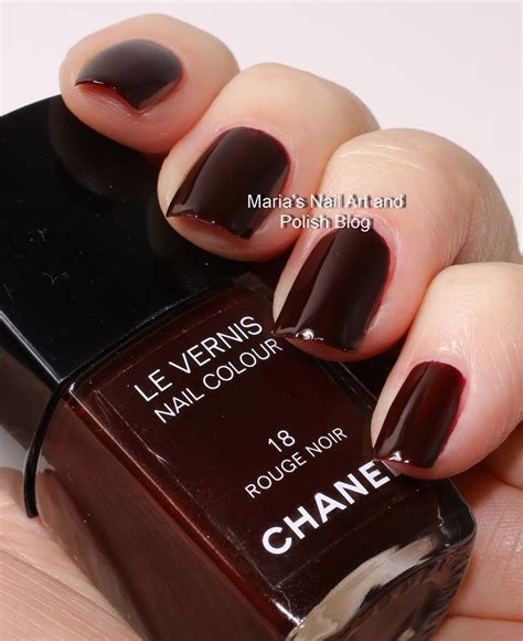 chanel rouge noir collection|chanel rouge noir nail varnish.